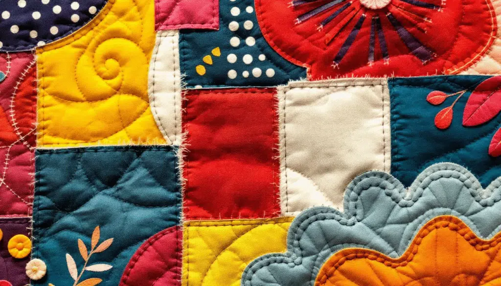 Choosing the right photo for appliqué art.