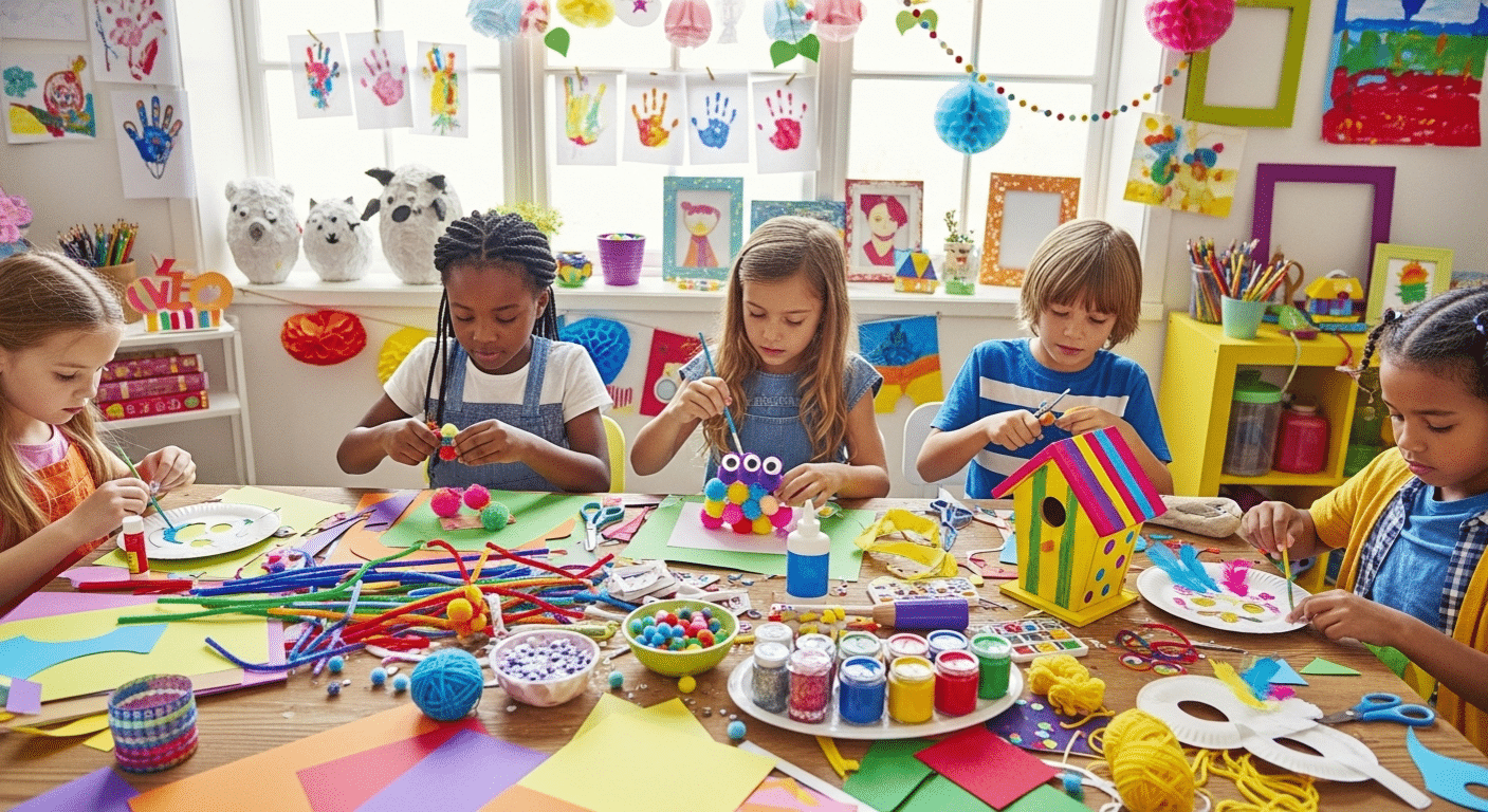 Top 10 Colorful Craft Ideas for a Fun Weekend