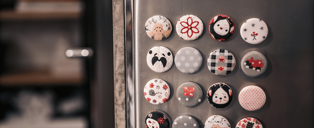 Cute Craft Ideas Cute Craft Ideas. fabric button magnets at home.