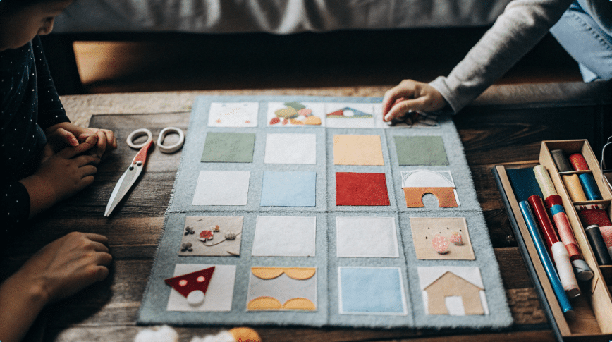 Make Your Own Fuzzy Felt Activity Board
