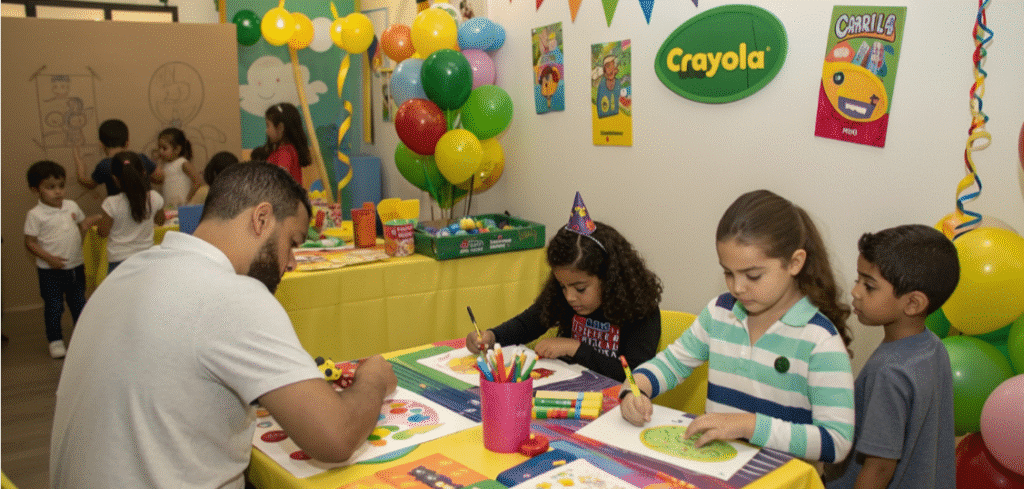 Join the Crayola Celebration A joyful celebration featuring Crayola creations and activities.
