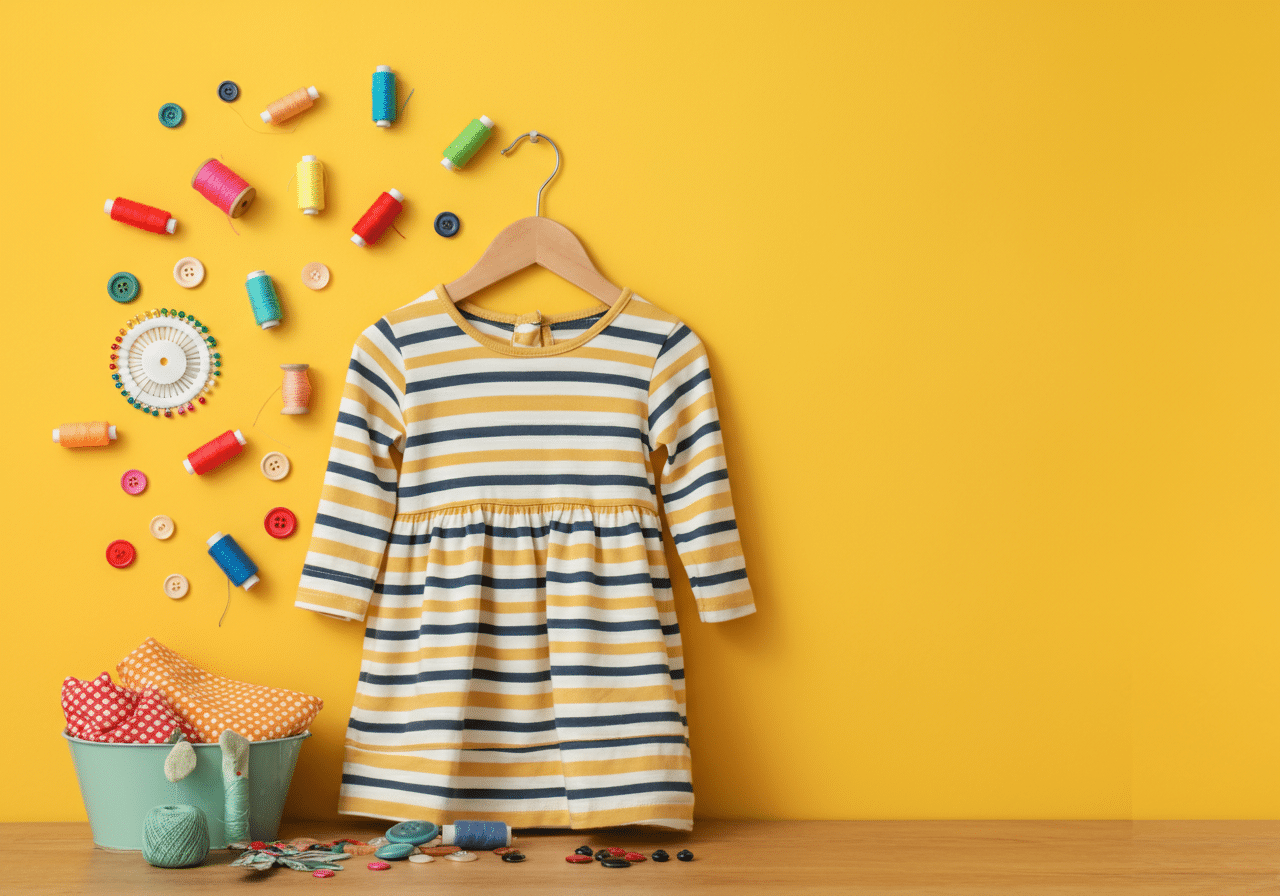 How to Make a Little Girl’s Dress From a Shirt