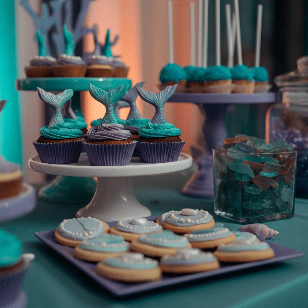 Mermaid Party Desserts