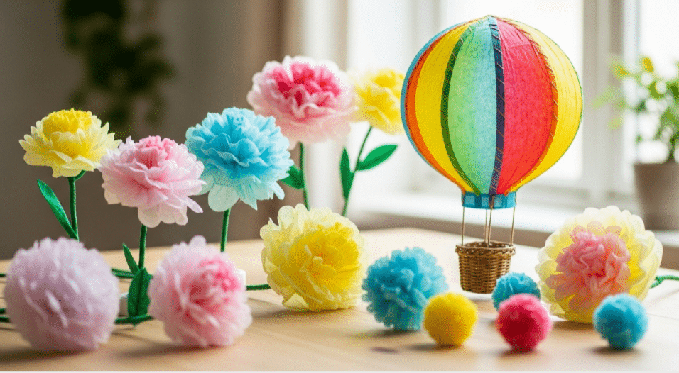 10 Stunning Tissue Paper Crafts You Can Create Today