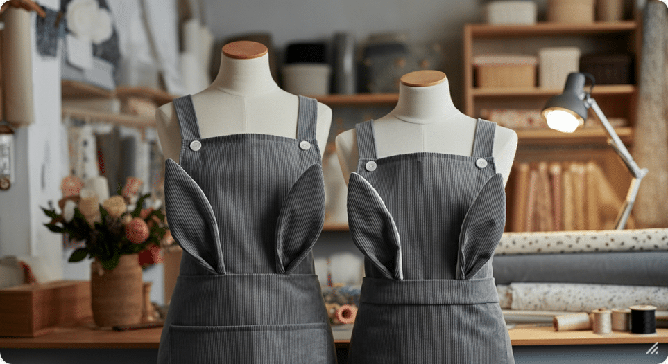 A DIY Guide to Making Two Little Bunny Dresses