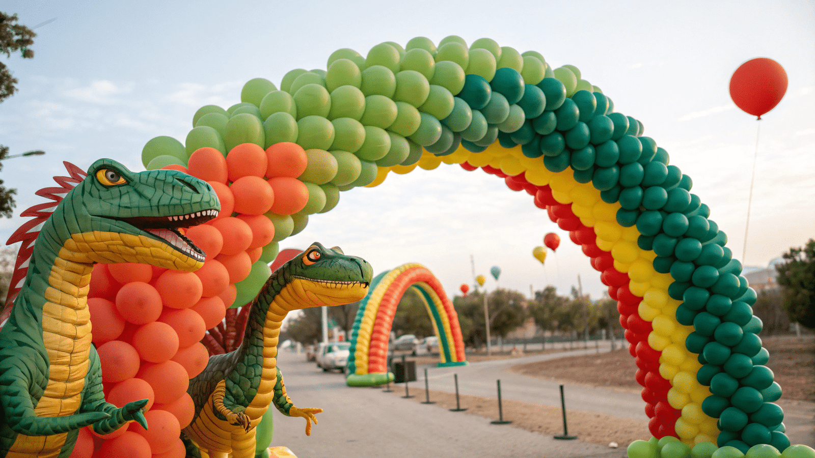 Create the Ultimate Dinosaur Balloon Arch for an Epic Birthday Party