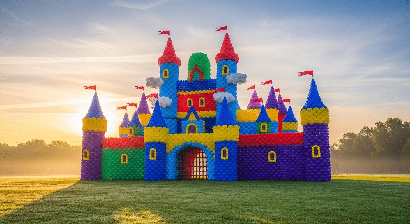 Top Tips for Creating a Stunning Balloon Castle for Parties