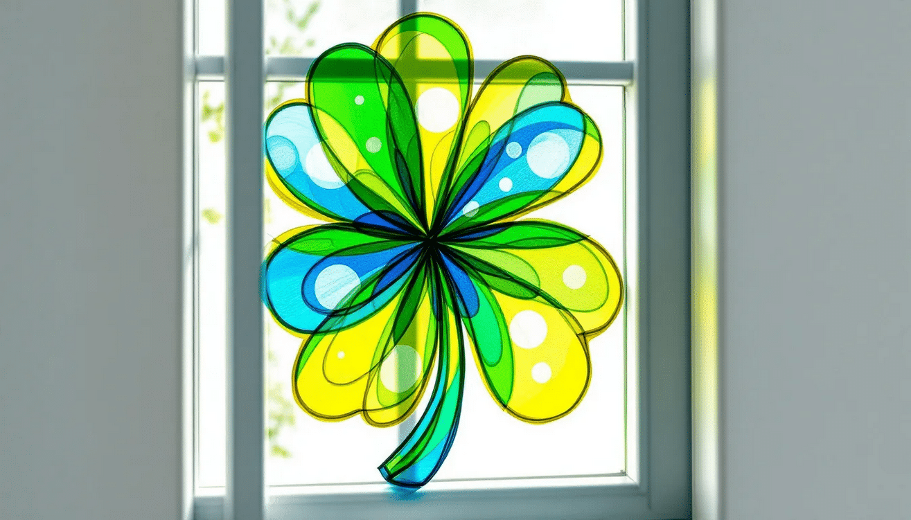 Simple and Fun Tissue Paper Stained Glass Crafts for All Ages