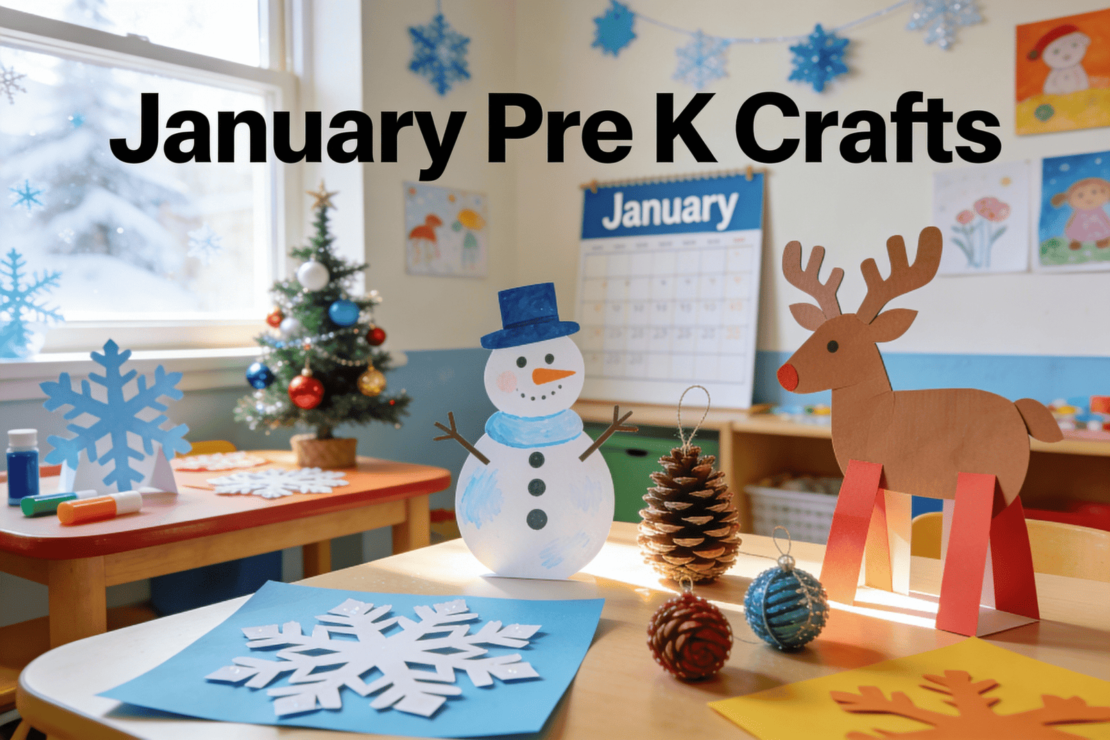 Best January Pre K Crafts for Fun Winter Learning Activities