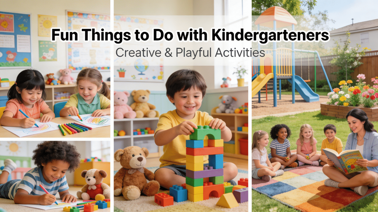 Fun Things to Do with Kindergarteners
