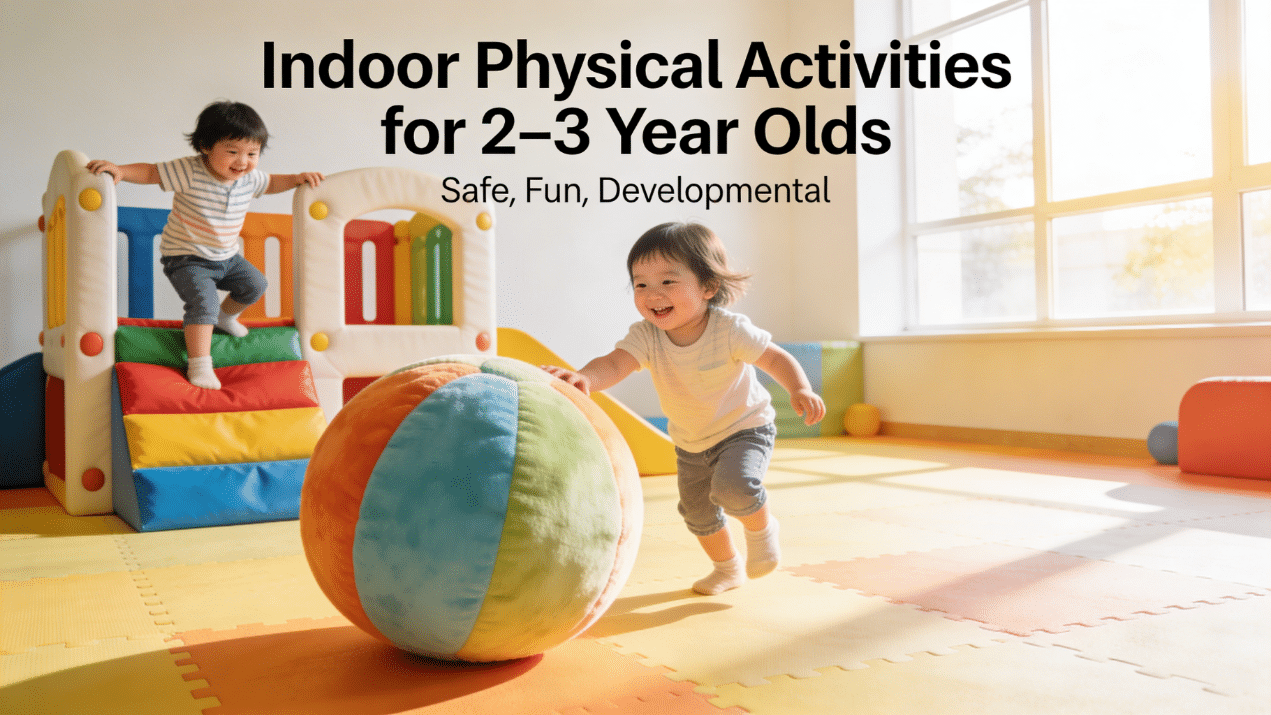 Indoor Physical Activities for 2–3 Year Olds