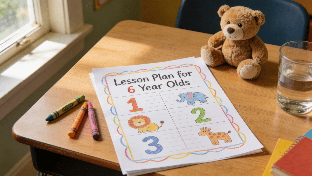 Lesson Plan for 6 Year Olds