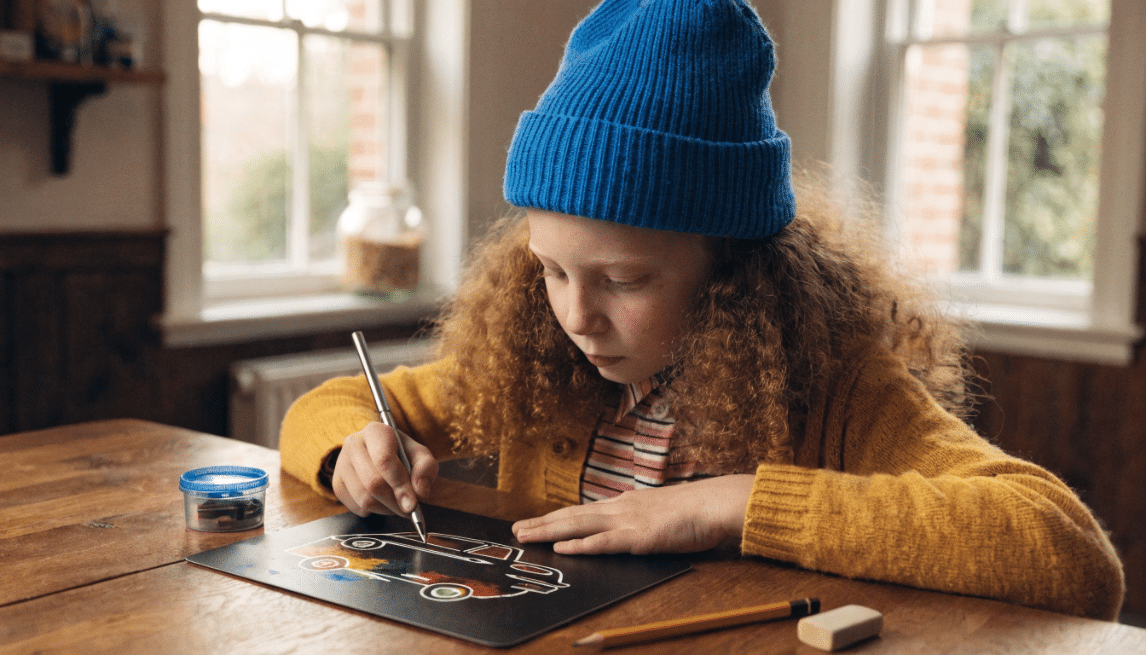 Scratch Art Car: Creative Vehicle-Themed Scratch Projects for Kids and Parents