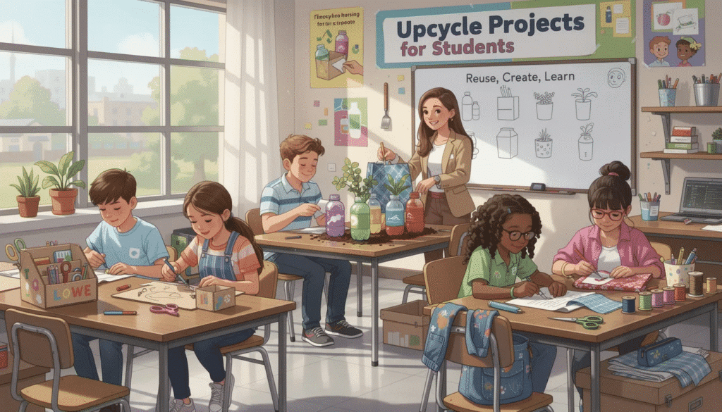 Upcycle Projects for Students: Fun, Affordable & Eco-Friendly Ideas