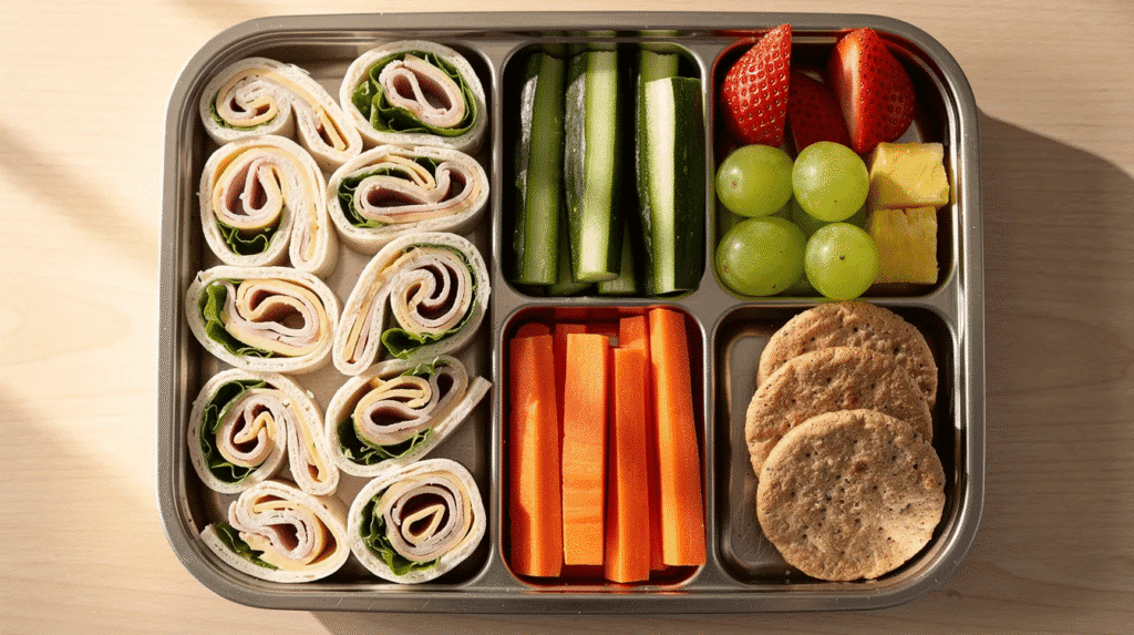 Pinwheel Sandwich Recipe for Kids Lunchbox (Easy, Nut-Free Ideas)