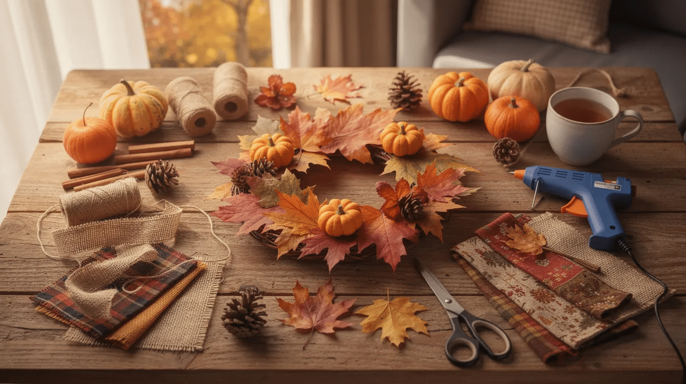 92d1a317-0e06-4346-ab78-db1436987f1e This image showcases a delightful fall craft project featuring mini pumpkins decorated with googly eyes and colorful construction paper. The scene captures the essence of the fall season, making it a fun and easy craft for kids and parents to enjoy together.